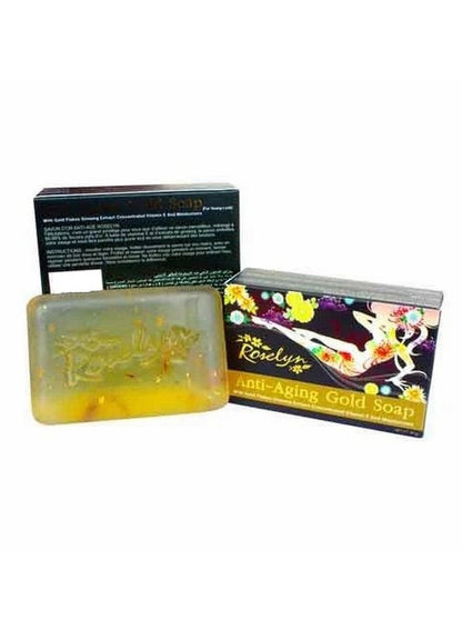 Roselyn Gold Soap Anti Aging - 80 G