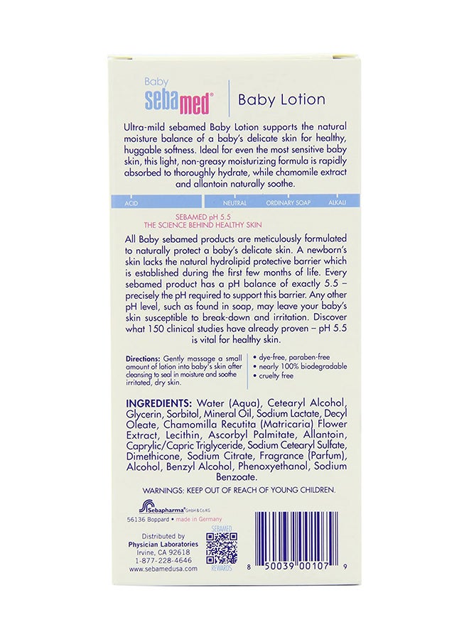 Sebamed Baby Body Lotion for Delicate Skin