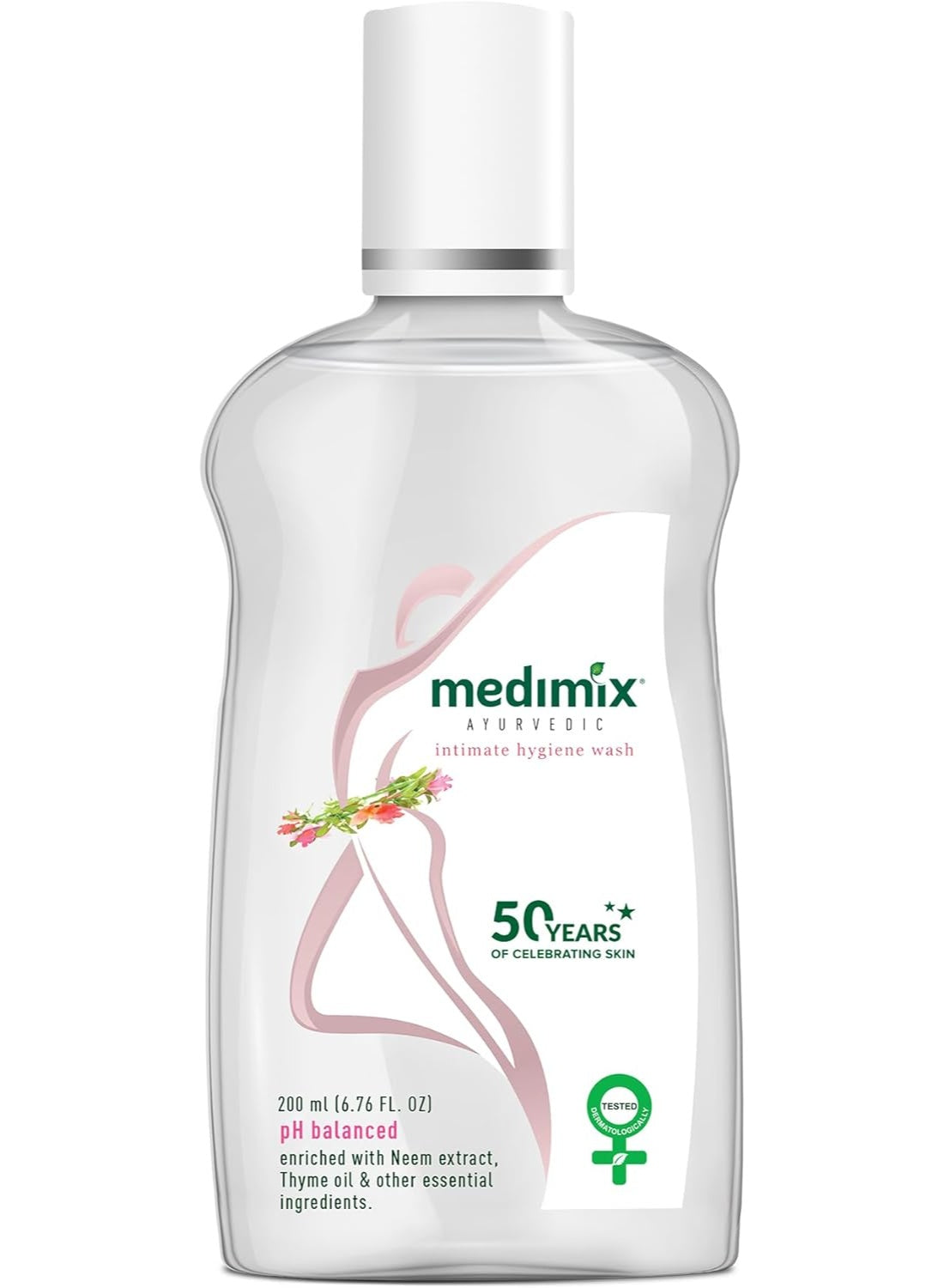 ayurvedic intimate, bisabolol thyme, bisabolol thyme oil, essential ingredients, extract bisabolol, extract bisabolol thyme, hygiene wash, hygiene wash enriched, intimate hygiene, intimate hygiene wash, medimix, neem extract, neem extract bisabolol, thyme