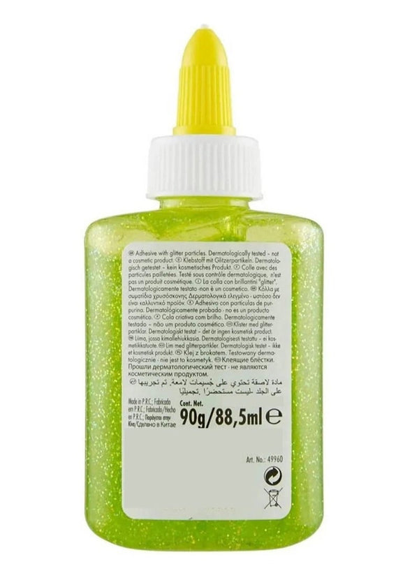 UHU Glitter Glue Green Bottle 88.5 ML