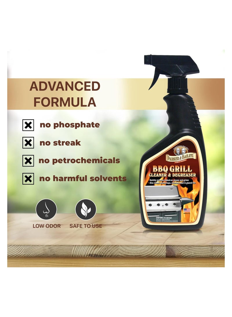 Parker & Bailey BBQ Grill Cleaner Degreaser 709 ML