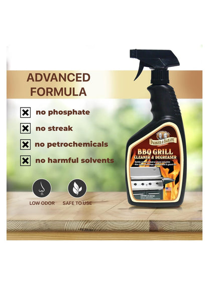 Parker & Bailey BBQ Grill Cleaner Degreaser 709 ML