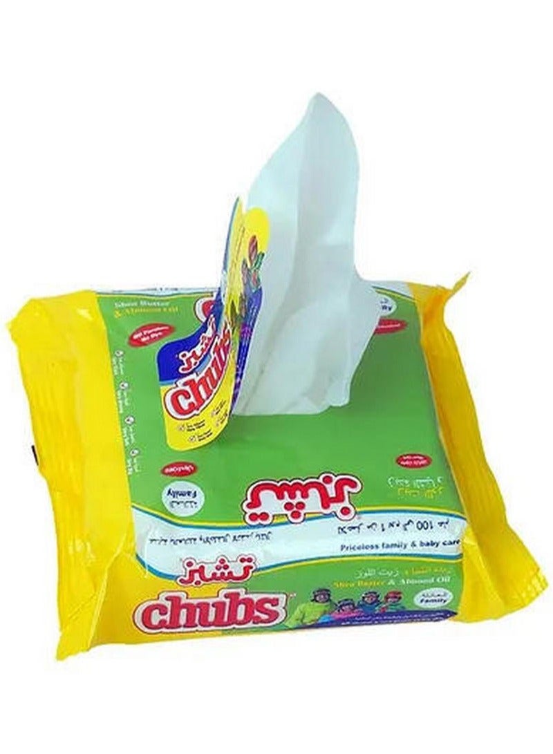 Chubs Shea Butter & Almond Oil Baby Wipes