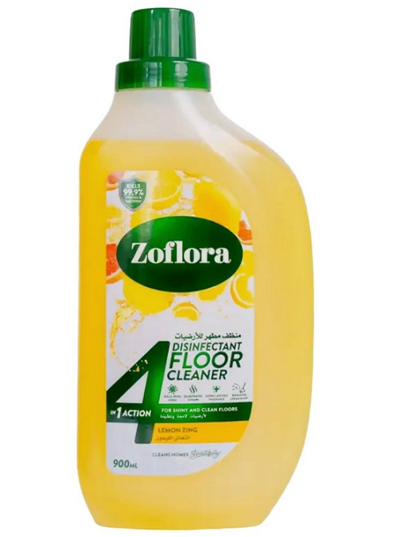 Zoflora Antibacterial Floor Cleaner Lemon Zing 900 ML