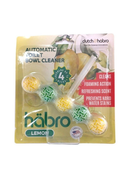 5-In-1 Toilet Rim Block Lemon by Dutch & Habro