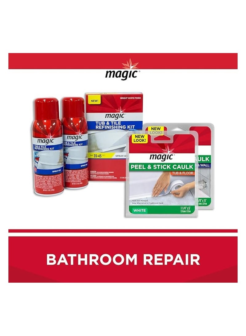 Magic Tub And Tile Refinishing Kit by Magic