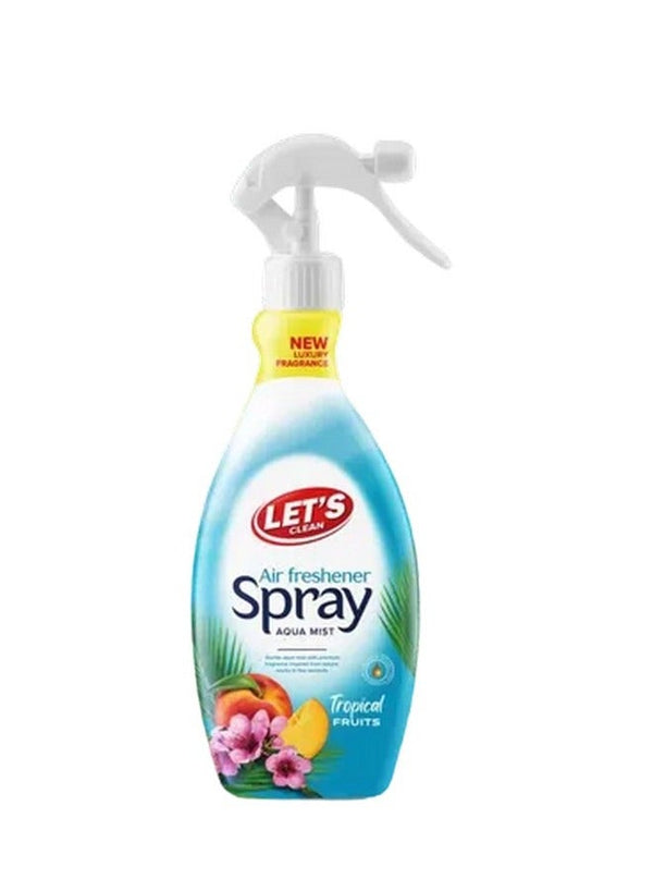 LET'S CLEAN Air Freshener Spray Tropical Fruits 450ml