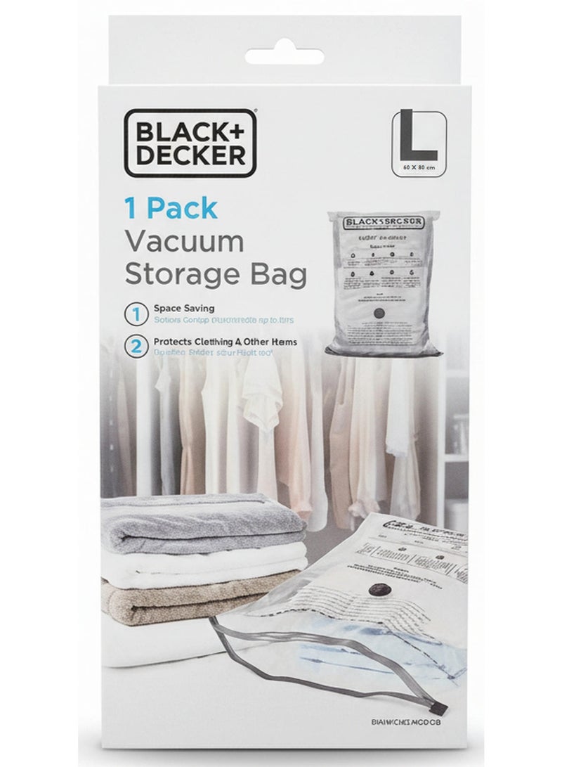 Vacuum Storage Bags Large 60x80cm BLACK&DECKER