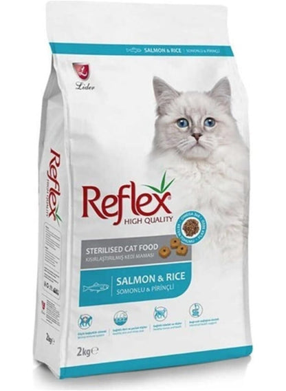 REFLEX Sterilized Cat Food Salmon And Rice 2 Kg