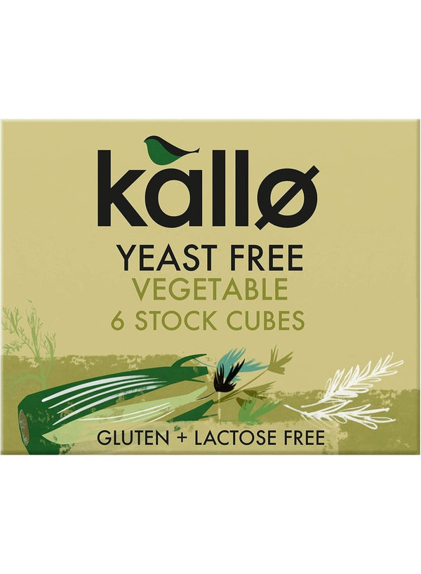 Kallo Yeast Free Vegetable Stock Cubes