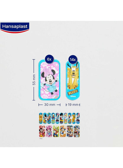Hansaplast Junior Mickey Mouse Plasters 20-Piece