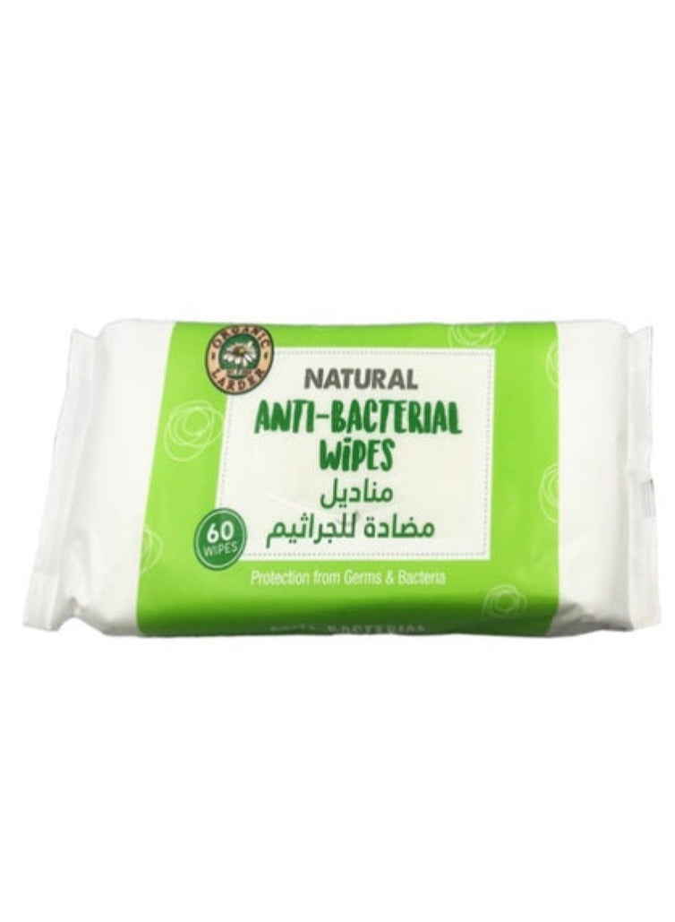 Organic Larder Natural Anti Bacterial Wipes