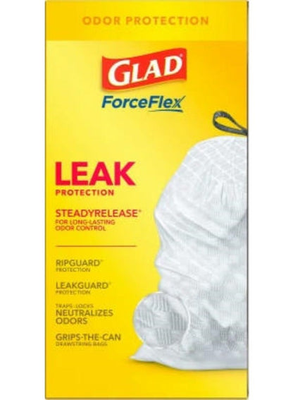 Glad Forceflex Lavender Scent Trash Bags