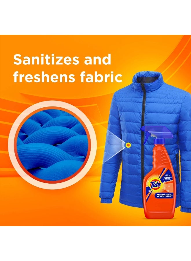 antibacterial, antibacterial fabric, antibacterial fabric spray, brand tide, car seats, care key, ease odor, fabric spray, less fresh, odors long, old allow, pet beds, tide, towels pet, years old