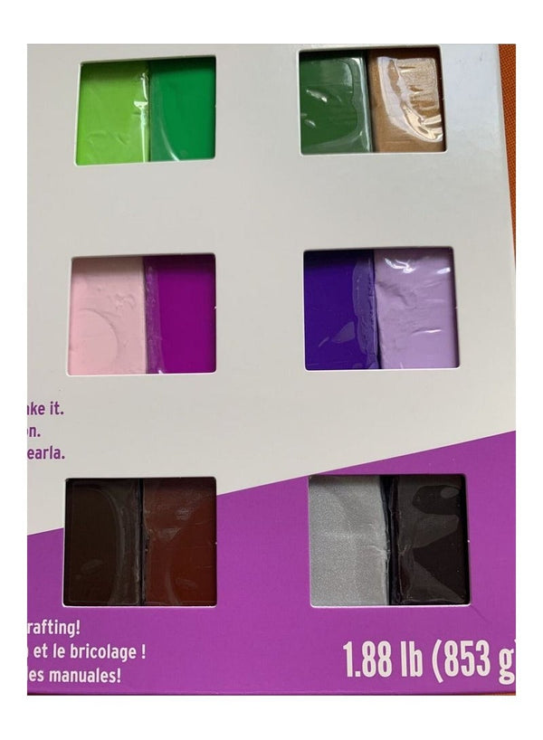 Sculpey Polymer Clay Color Sampler Multicolor