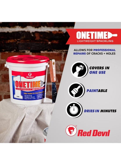 Red Devil One Time Spackling Compound 236 ML