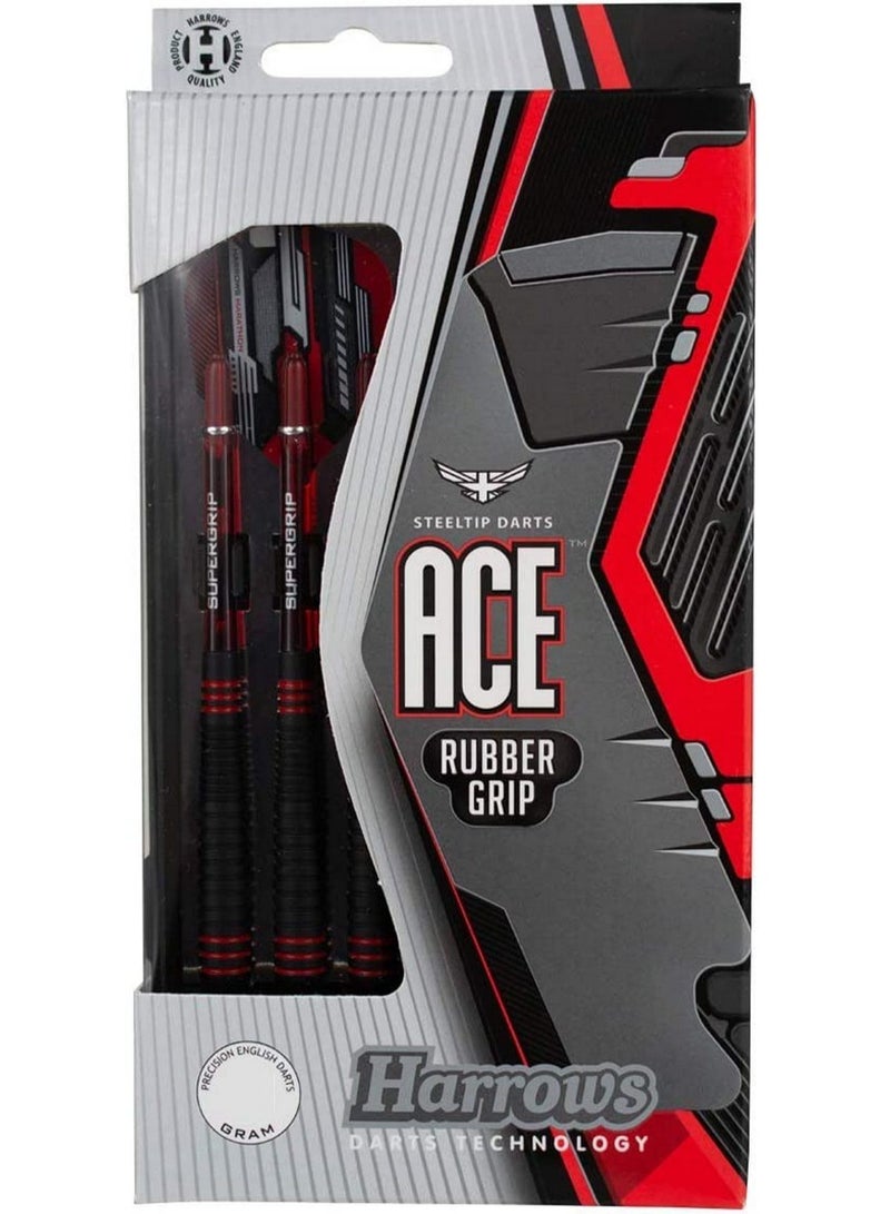 Harrows Ace Rubber Grip Darts 3 Pcs