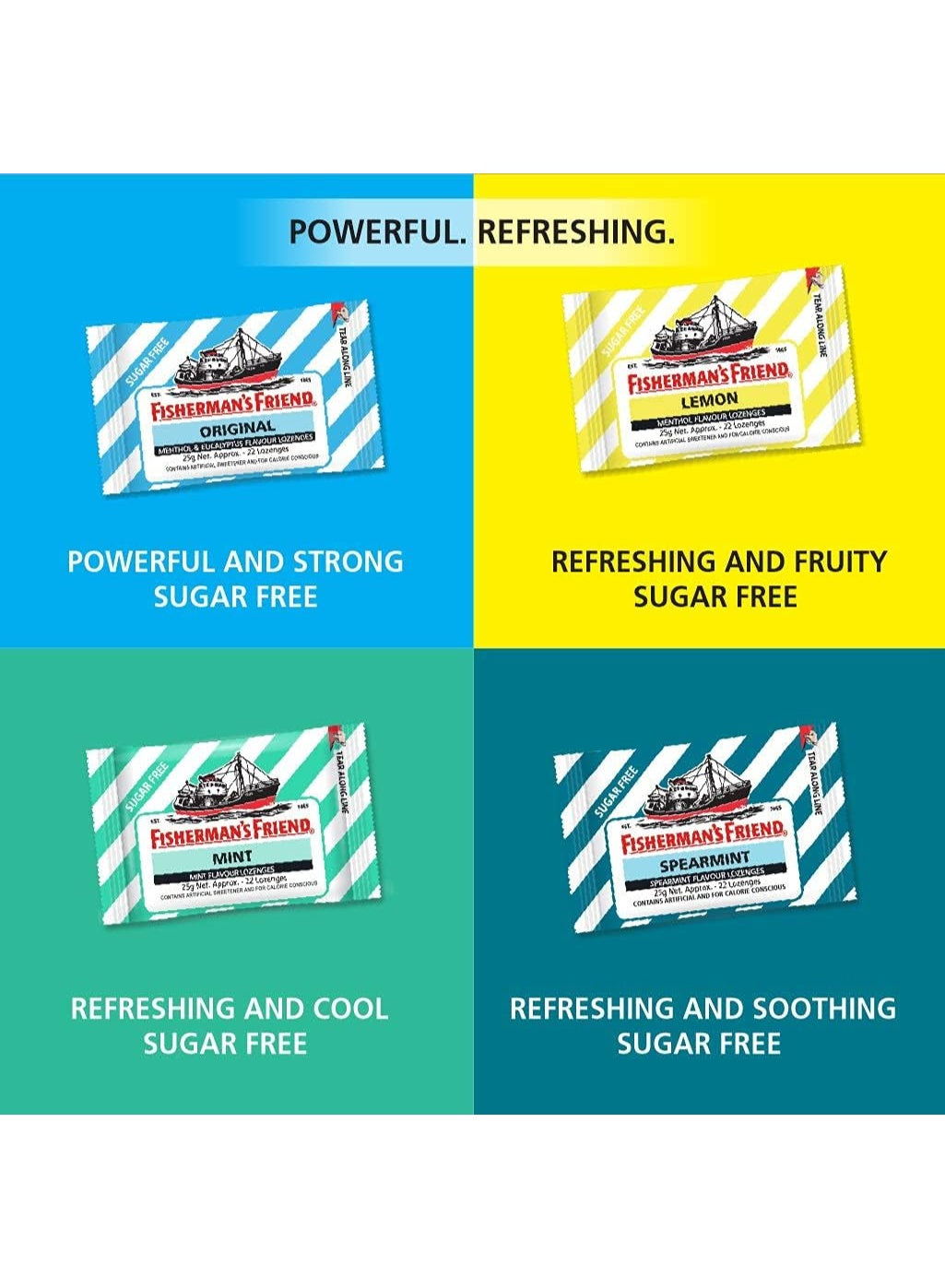 age sugar, eucalyptus flavour, eucalyptus flavour lozenges, fisherman s friend, flavour lozenges, free original, free original menthol, icy breath, menthol eucalyptus, menthol eucalyptus flavour, original menthol, original menthol eucalyptus, purse desk,