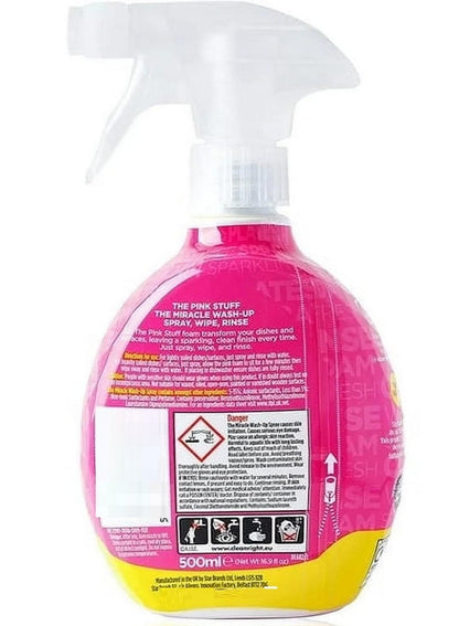 The Pink Stuff Miracle Wash Up Spray - Star Drops