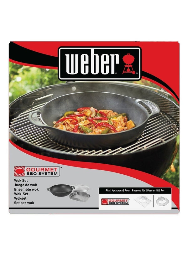 Weber Wok Set With Steaming Rack
