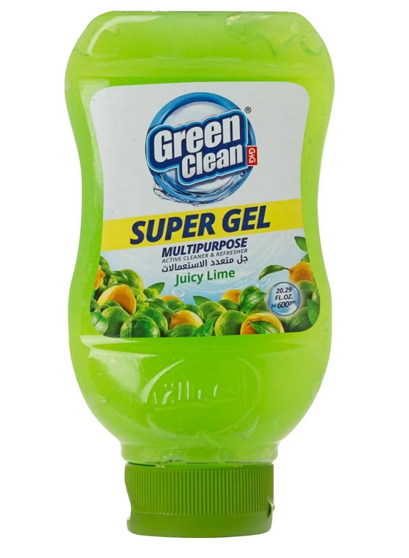 Green Clean Squeez Super Gel Juicy Lime 600g