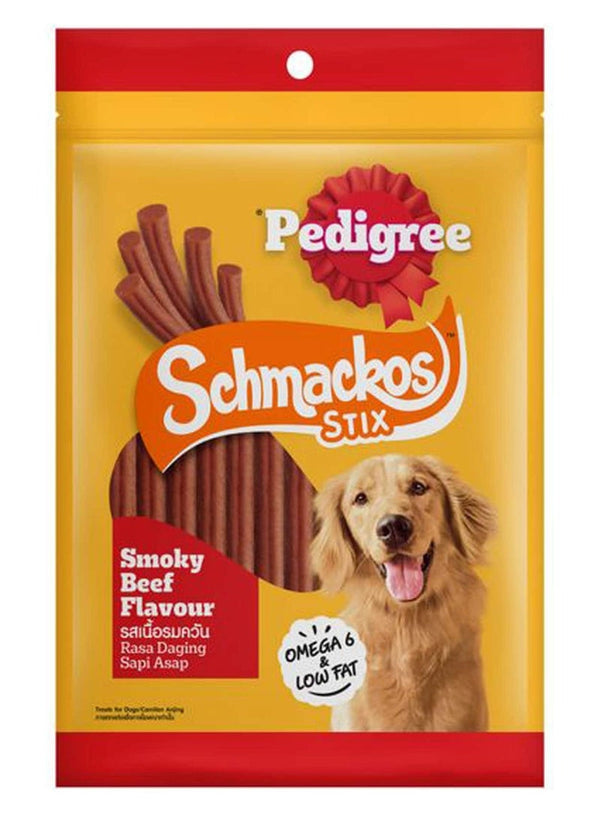 Pedigree Schmackos Stix Smoky Beef Flavour 70g