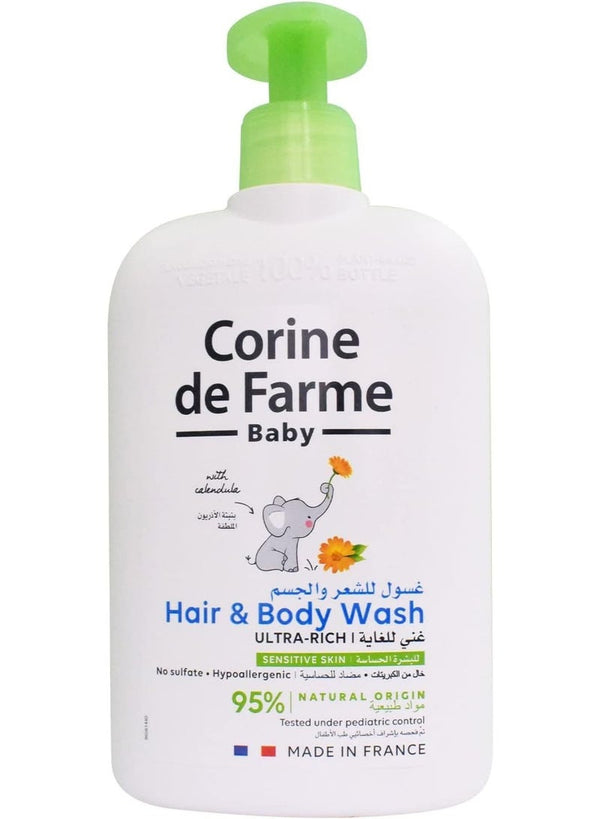 Corine De Farme Baby Hair & Body Wash - 500 ML