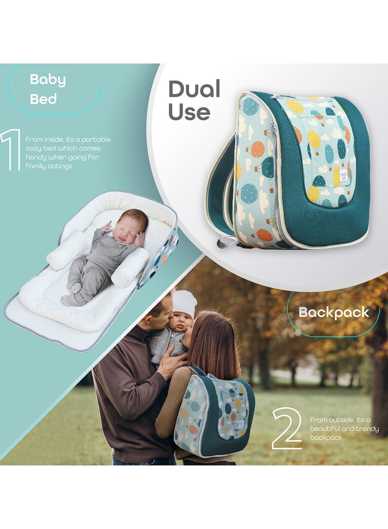 Portable Travel Baby Bed Backpack by Moon