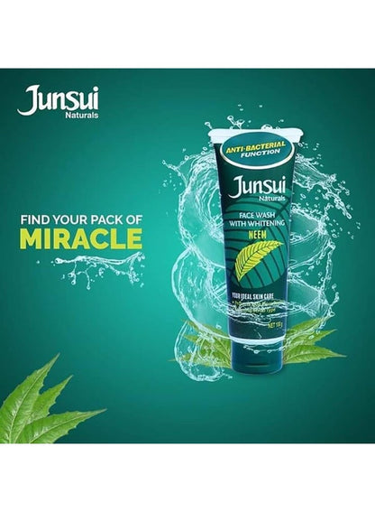 Junsui Naturals Face Wash With Whitening Neem 100g