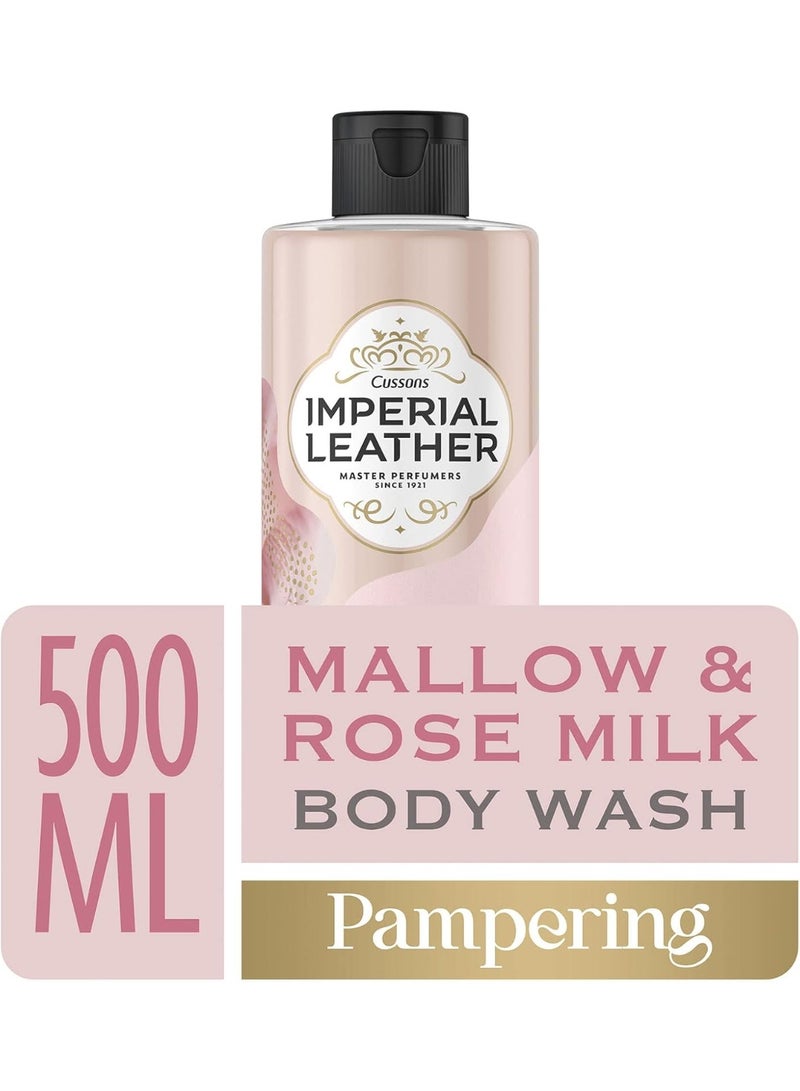 Cussons Pampering Shower Gel Mallow & Rose Milk