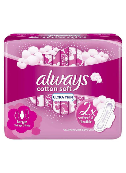Always Cotton Soft Ultra Thin Sanitary Pads