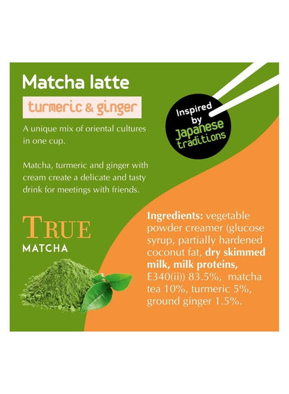 TET True English Tea Matcha Latte Turmeric & Ginger