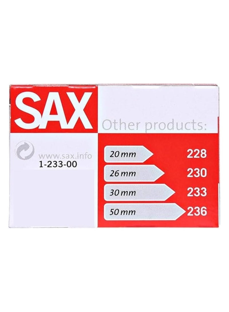 Sax Paper Clips 30 Mm - Premium Office Supplies