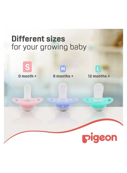Pigeon Mini Light Pacifier Twin Girl (S)
