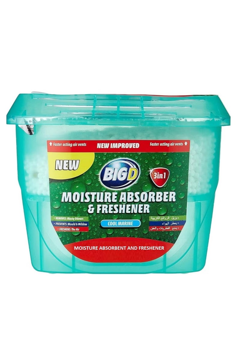 Moisture Absorber And Freshener Cool Marine - BigD
