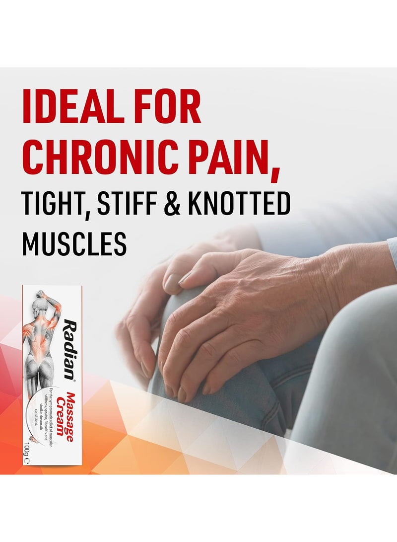 Radian Massage Cream 100 G - Premium Pain Relief
