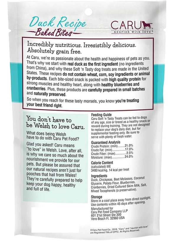 CARU Soft N’ Tasty Duck Bites Dog Treats