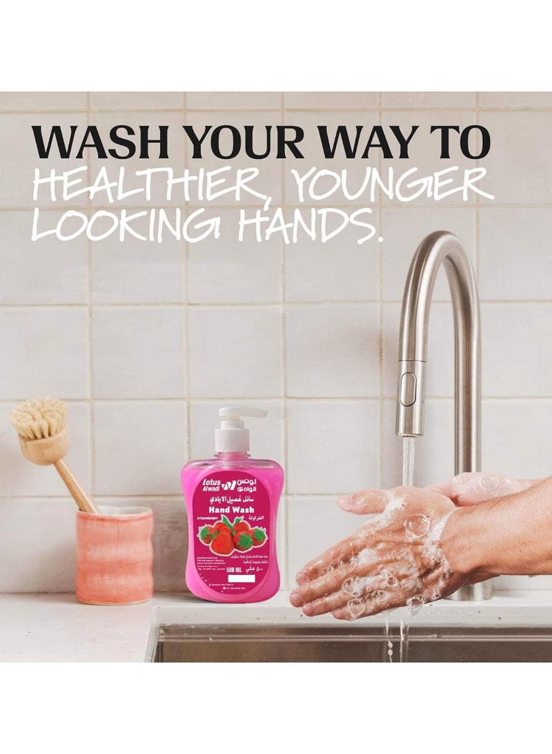 Lotus Antibacterial Hand Wash Strawberry Fragrance 5L