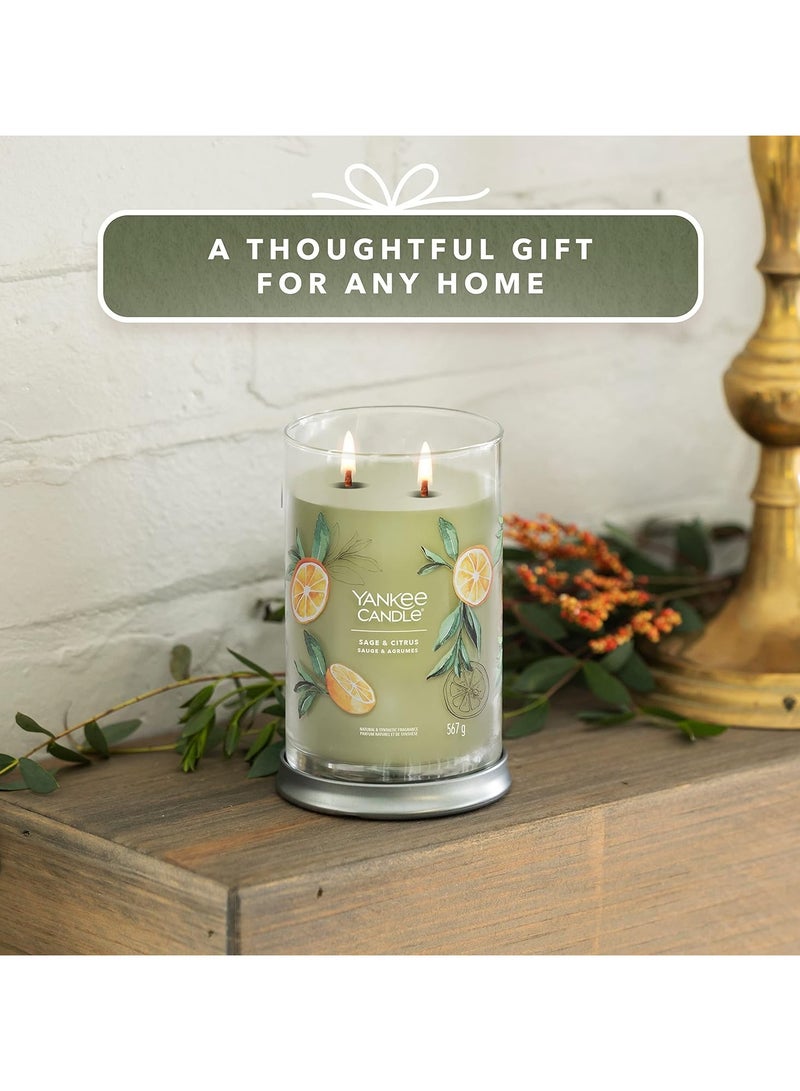 YANKEE CANDLE Sage & Citrus Scented Candle