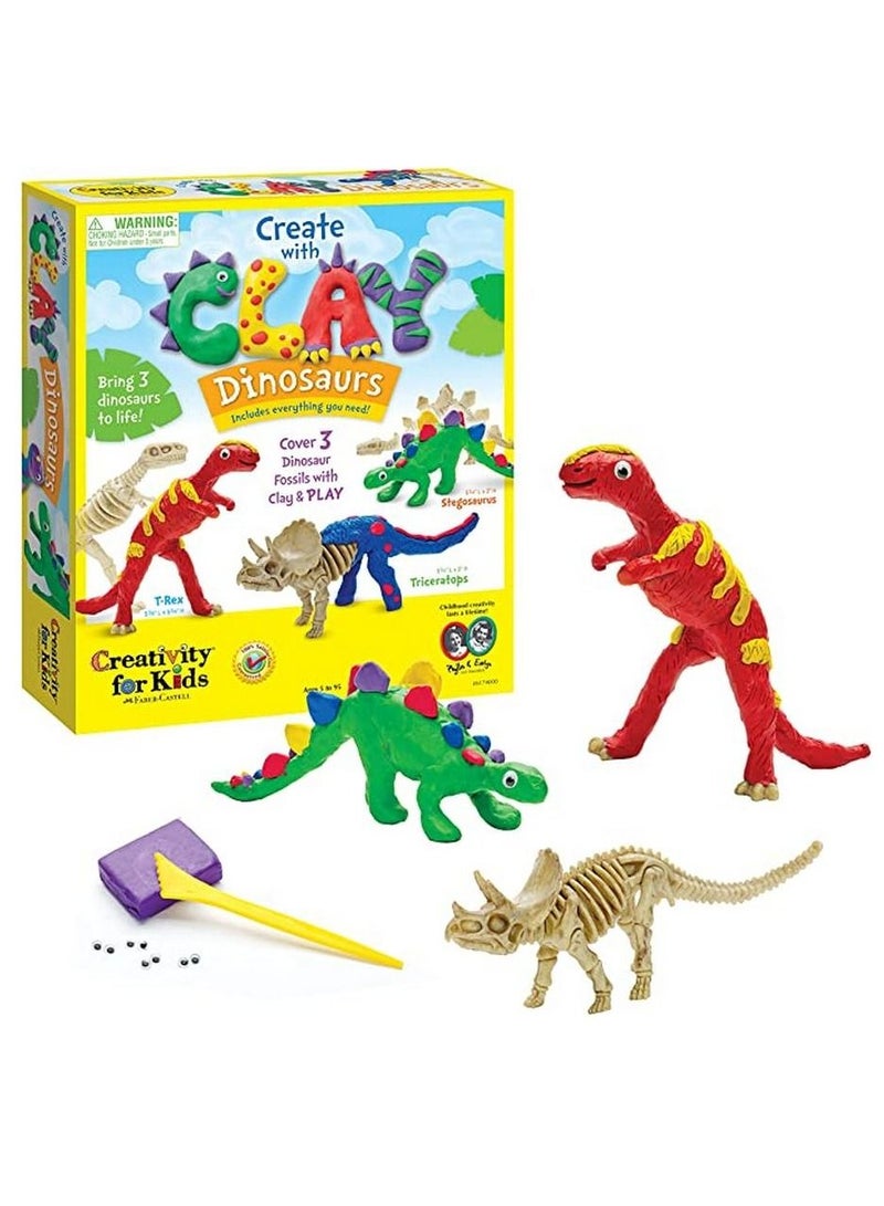 Create with Clay Dinosaurs - Creativity For Kids