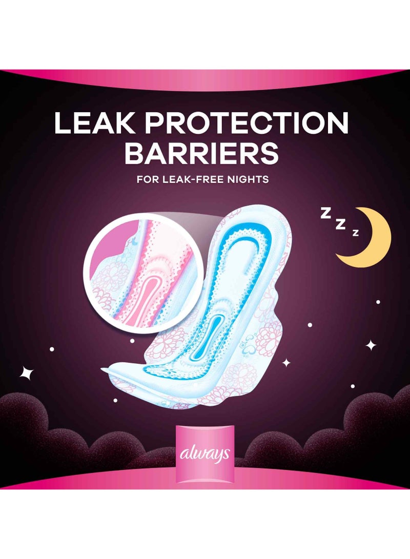 Always Breathable Maxi Thick Night Pads - 24 Pads