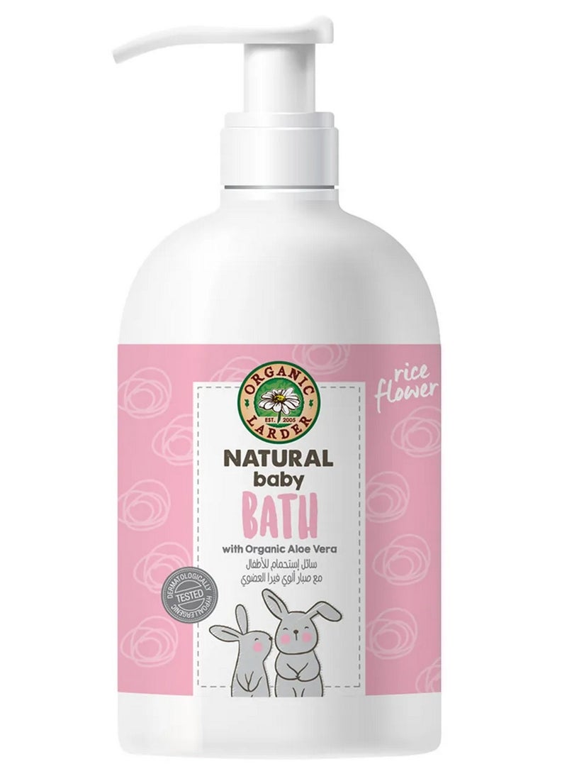 Organic Larder Natural Baby Delicate Bath 500 ML