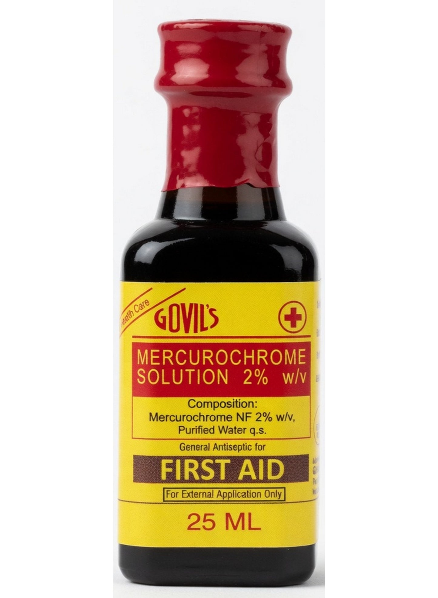 aid care, aid kit, aid needs, dry place, first aid, govils, iodine antiseptic, mercurochrome solution, mercurochrome solution red, needs key, red iodine, red iodine antiseptic, sensitive skin, solution red, solution red iodine