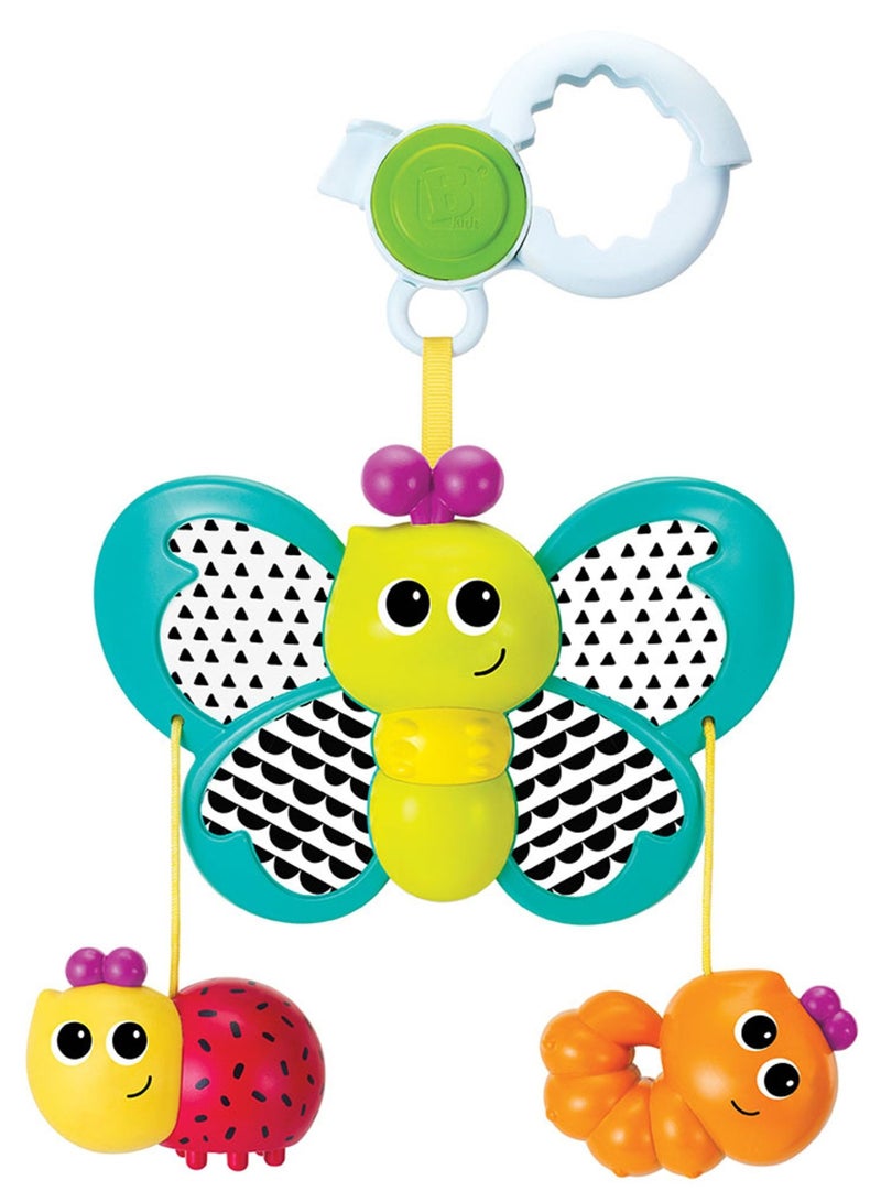 Bkids Dingling Bugs Stroller Clip Toy