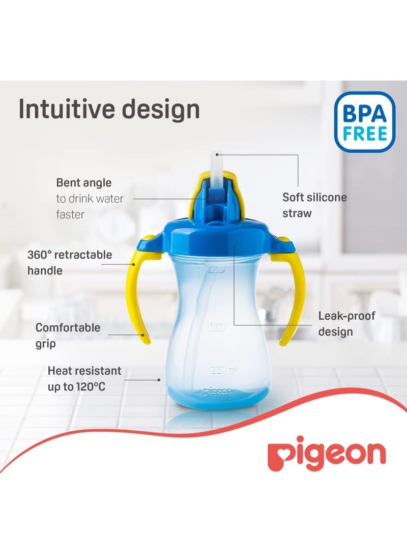 Pigeon Petite Straw Bottle 150 ML - Blue
