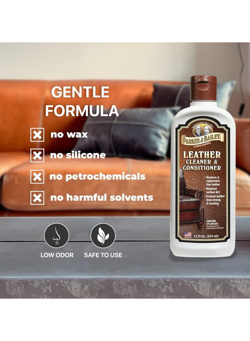 Parker & Bailey Leather Cleaner & Conditioner 354 ML