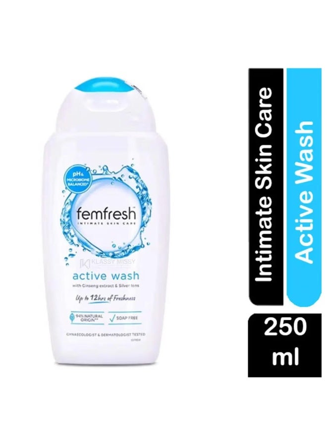 Fem Fresh Active Intimate Wash 250ml