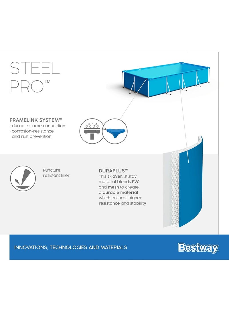 Bestway Steel Pro Above Ground Pool - Luxury Summer Fun