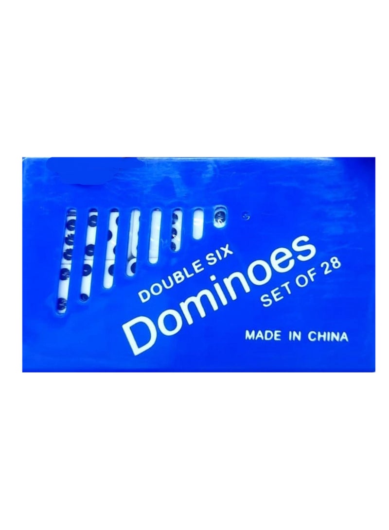 Double Six Dominoes Set in PVC Box by Dominoes