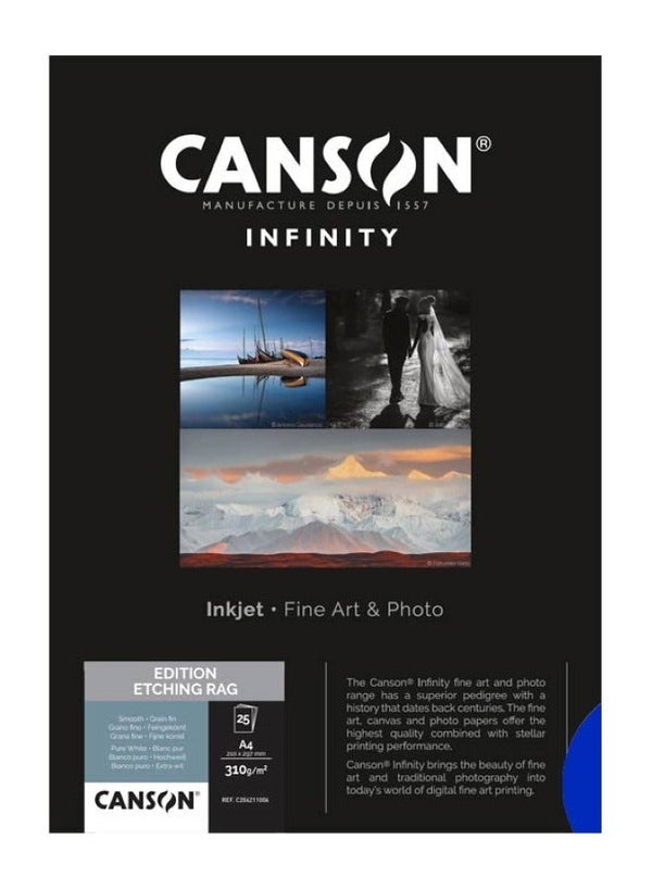 Canson Infinity Edition Etching Rag A4 Paper